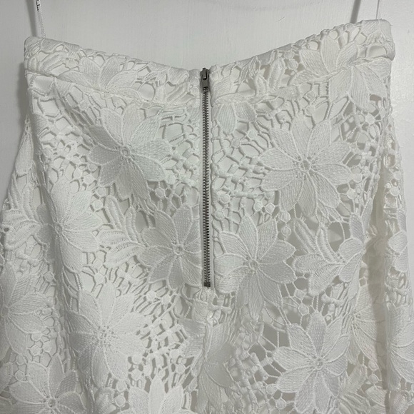 Lulu’s Look At Me Wow White Lace Two-Piece Dress - Picture 5 of 6